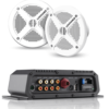Lowrance SonicHub 2 NMEA 2000 audio server module with 1 pair of branded 6.5