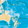 Navico 50 XG couvrant l'Australie, y compris les îles Norfolk