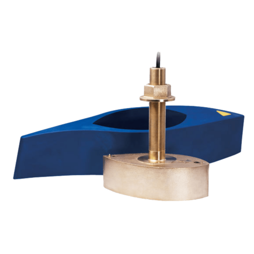 Navico B260 Bronzo 1 kW attraverso lo scafo 50/200Khz Profondità/Temp con blocco di carenatura . . Larghezza del fascio 50 kHz-19°.