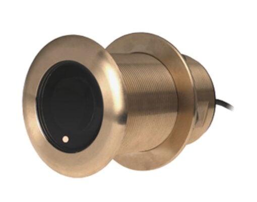 Navico B75M Bronze 600 W Thru Hull Medium CHIRP (80-130kHz) Depth/Temp (12° tilt) . Blue 7 pin connector