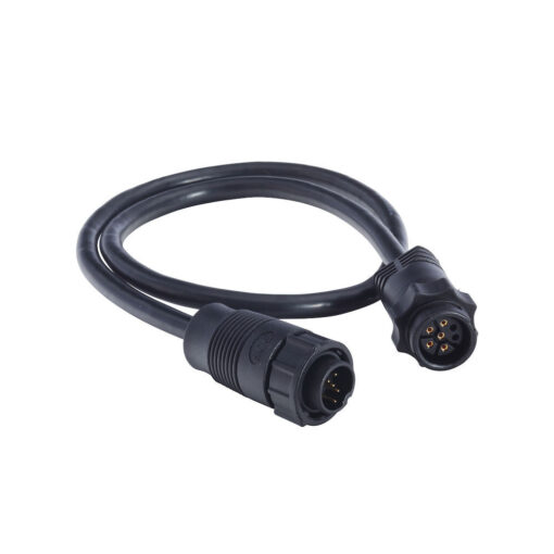 Navico Connects 7 pin blue plug transducers to the 9 pin XSONIC black sockets on displays