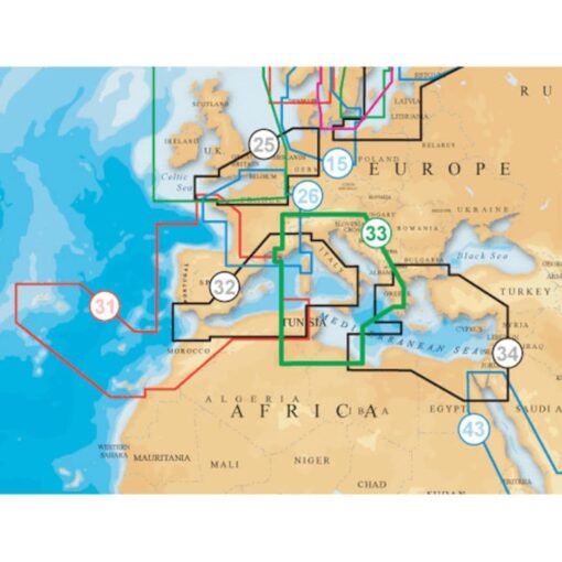 Navico NAVIONICS EU Mediterranean Central Platinum Marine Charts - image 2