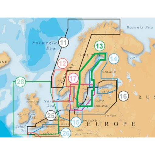 Navico NAVIONICS EU Nordic . Sweden East Platinum Marine Charts - image 2