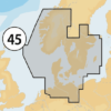 Navico Navionics MSD/45XG XL9 45XG . Skagerrak Kattegat SD Card