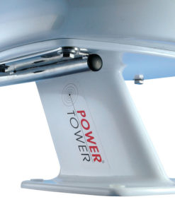 Navico Pt2001 Powertower for Halo 20/20+ and Broadband Dome Radars . 350mm (14") White Composite