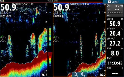 Navico S5100 high-performance CHIRP sonar module - image 2