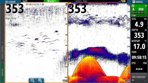 Navico S5100 high-performance CHIRP sonar module - image 4