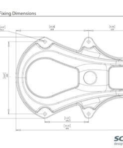 Navico SC20 Mast mount kit for Broadband Radar - image 2