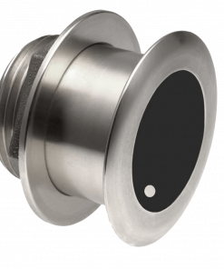 Navico XSONIC SS75M Stainless Steel 600 W Thru Hull Medium CHIRP (80-130kHz) Depth/Temp (20° tilt) . Black 9 Pin connector