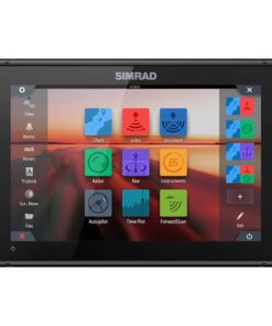 Simrad 12-inch chartplotter and radar display with global basemap - image 2