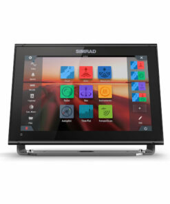 Simrad 12-inch chartplotter and radar display with global basemap