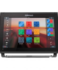 Simrad 12-inch chartplotter and radar display with global basemap