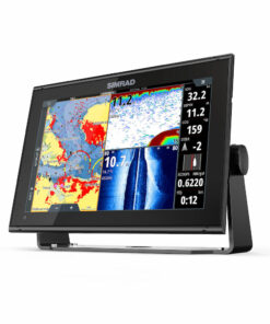 Simrad 12-inch chartplotter and radar display with TotalScan™ transducer - image 2