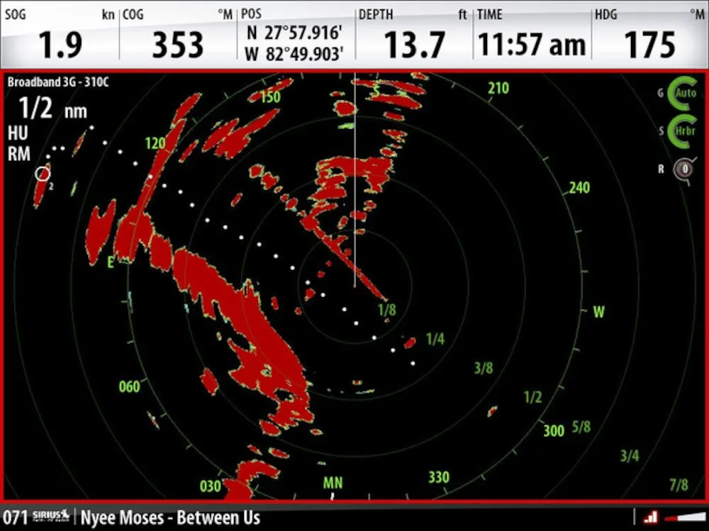 Radar a banda larga 3G Simrad per Simrad - immagine 2