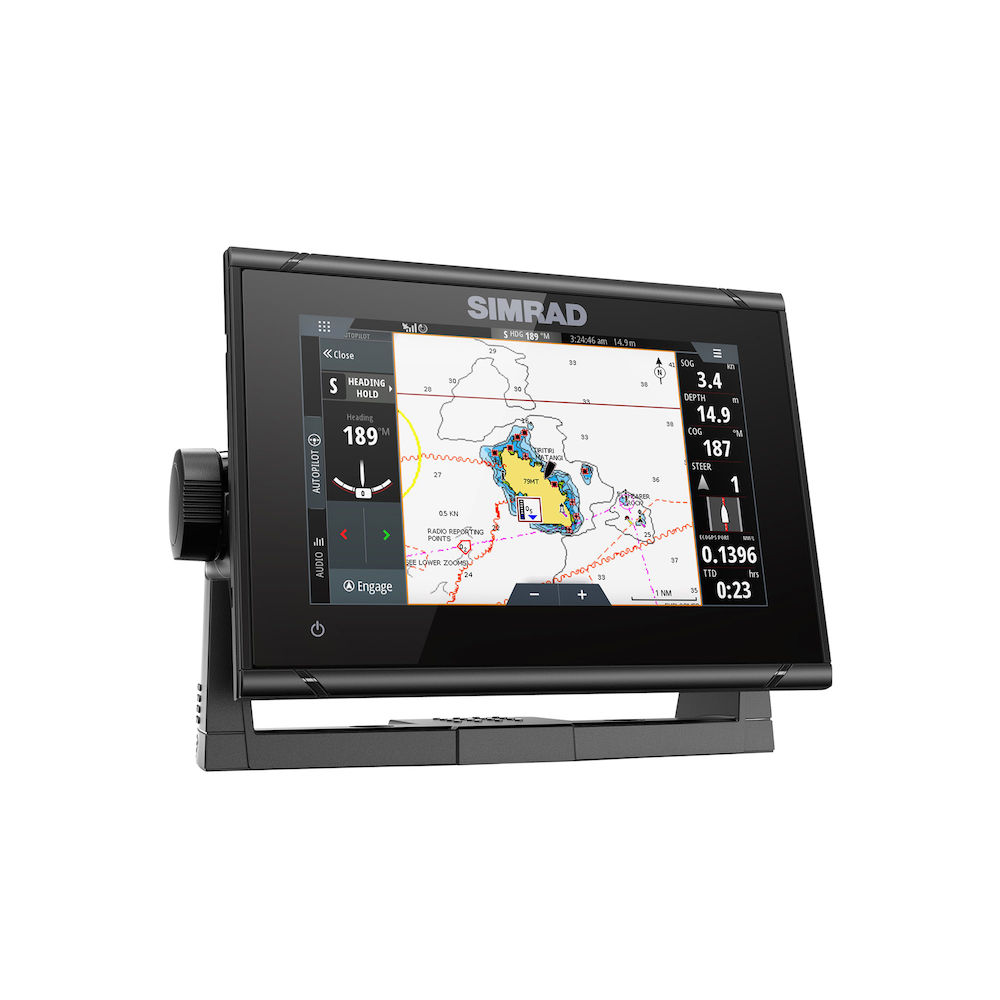 Simrad 7-inch chartplotter and radar display and Insight Pro card - image 3