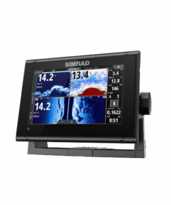 Simrad 7-inch chartplotter and radar display with HDI transducer - image 2