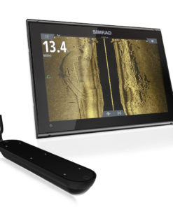 Simrad Go12  12-inch Chartplotter and Radar Display with Active Imaging 3-in-1 Transducer