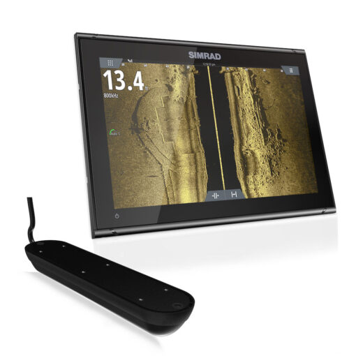 Simrad Go12  12-inch Chartplotter and Radar Display with Active Imaging 3-in-1 Transducer