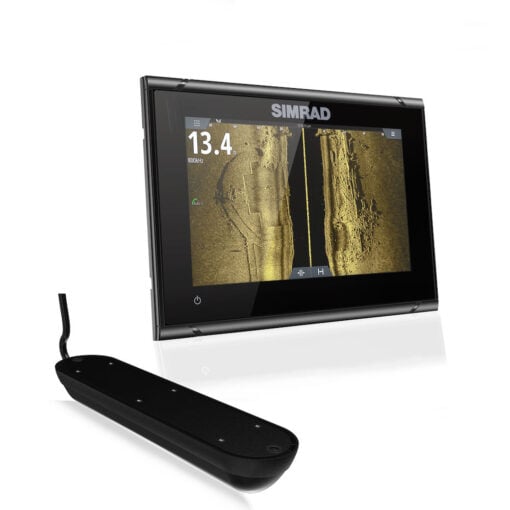 Simrad   7-inch Chart Plotter and Radar Display with Active Imaging 3-in-1 Transducer