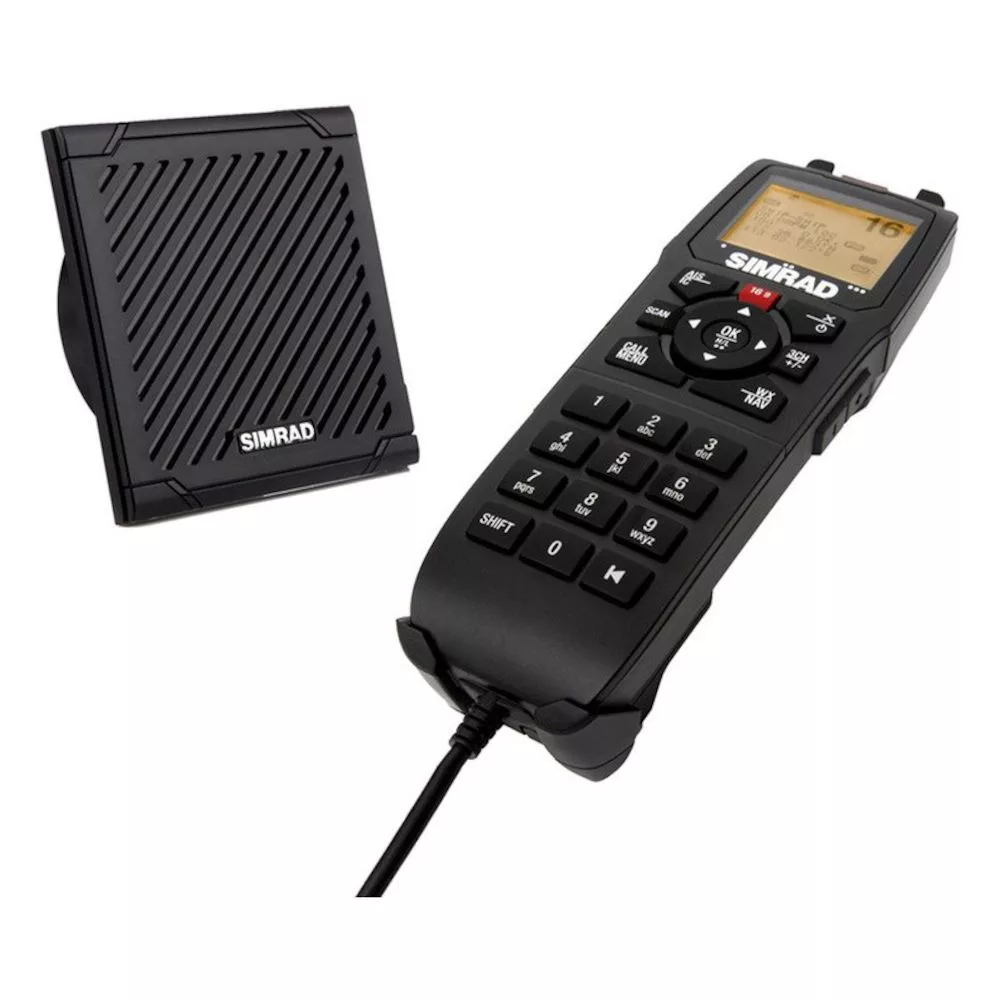 Kit de mano y altavoz Simrad HS90 para el RS90 VHF