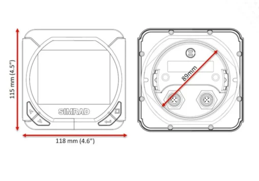 Simrad IS40 Display digitale - immagine 9