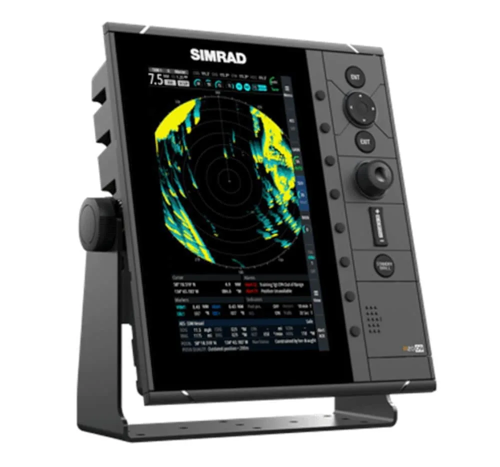 Simrad Pro R2009 Halo20  is a Dedicated 9&quot; Portrait Radar Control Unit and Halo20 Pulse Compression Radar