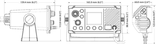 B&amp;G  V20s Fixed Mount Class D   Radio - image 3