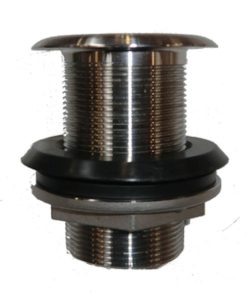 Simrad Through-hull Stainless steel skin fitting with Sea-valve (for use with DST800