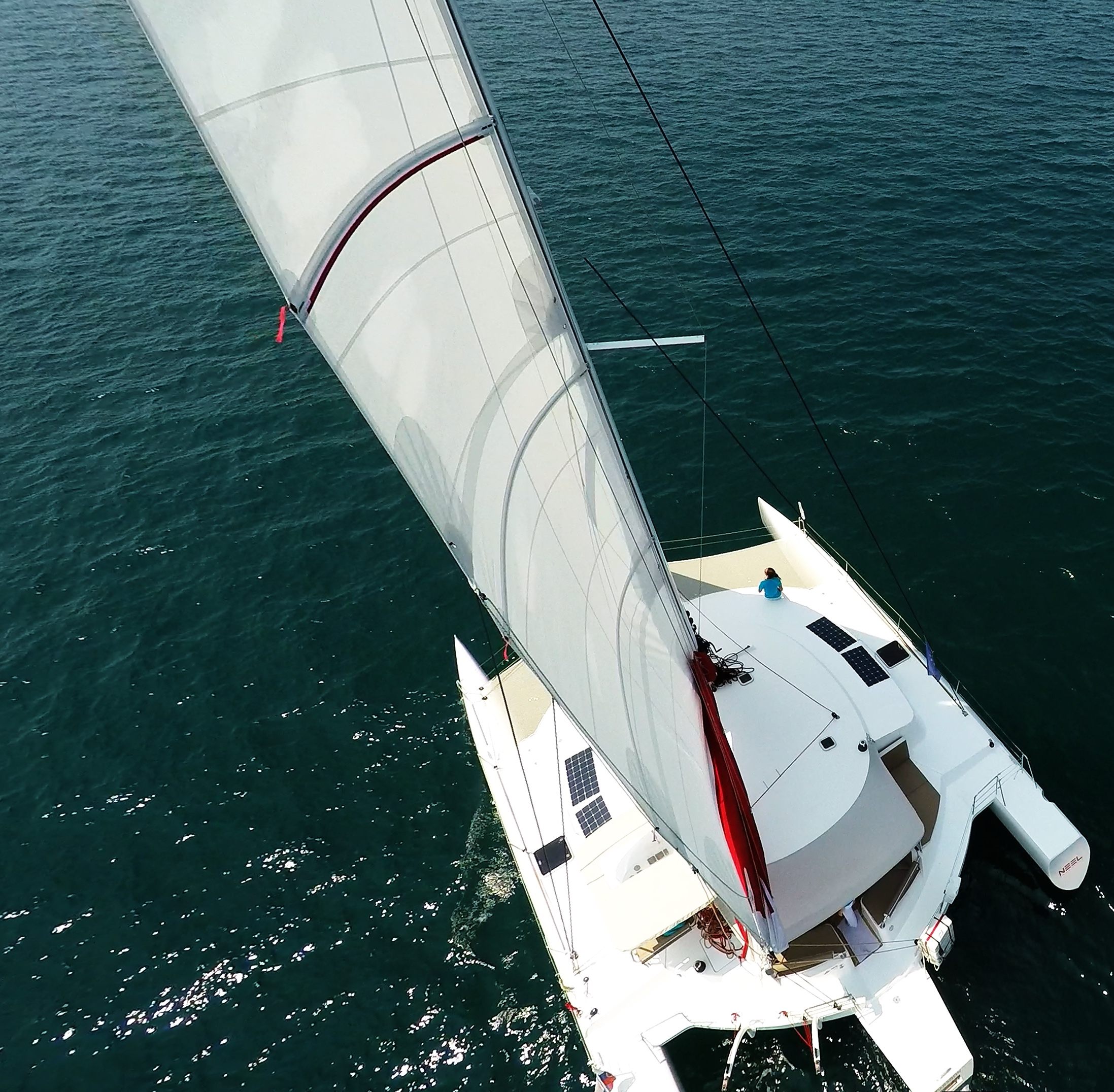 Yate multicasco Trimaran