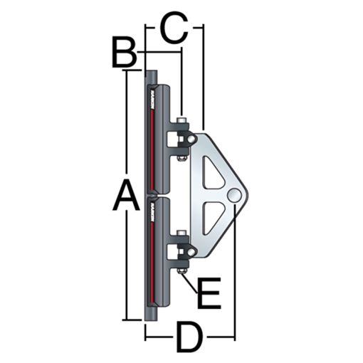 HARKEN 22mm Slider Headboard Car Assembly - image 2