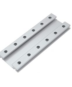 HARKEN 32mm Clear-Anodized Switch T-Track — Double 300 mm Storage Track
