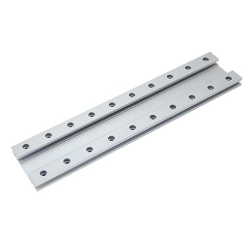 HARKEN 32mm Clear-Anodized Switch T-Track — Double 500 mm Storage Track