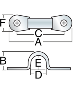 HARKEN 43.43mm Forged Eyestrap - image 2