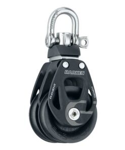 HARKEN 45mm Aluminum Element Double Block — Swivel