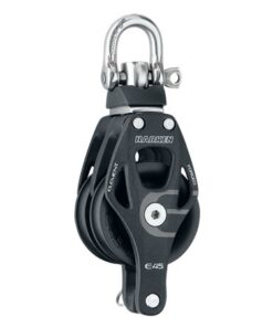 HARKEN 45mm Aluminum Element Double Block — Swivel