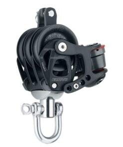 HARKEN 45mm Aluminum Element Triple Block — Swivel