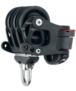 HARKEN 45mm Aluminum Element Triple Block — Swivel