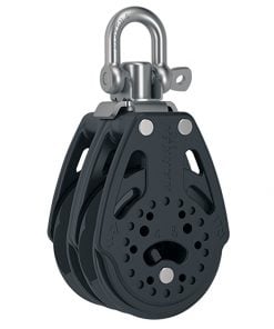 HARKEN 57 mm Double Ratchet Block — Swivel