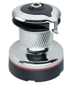 HARKEN 80 Self-Tailing Radial Chrome Winch — 2 Speed