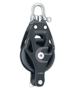 HARKEN 60mm Aluminum Element Block — Swivel