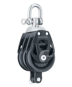 HARKEN 60mm Aluminum Element Triple Block — Swivel