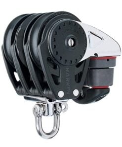 HARKEN 75mm Triple Ratchamatic® Block — Swivel