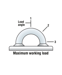 HARKEN 98mm Diamond Padeye - image 2